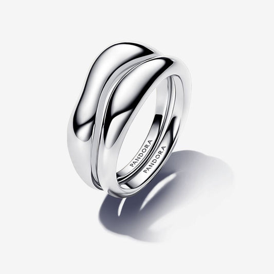 Pandora Divisible Sinuous Line Ring 193264C00