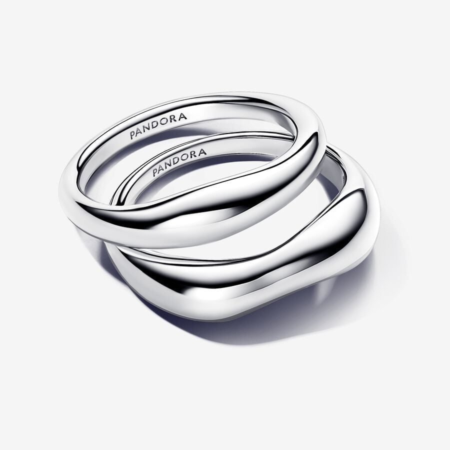 Pandora Divisible Sinuous Line Ring 193264C00