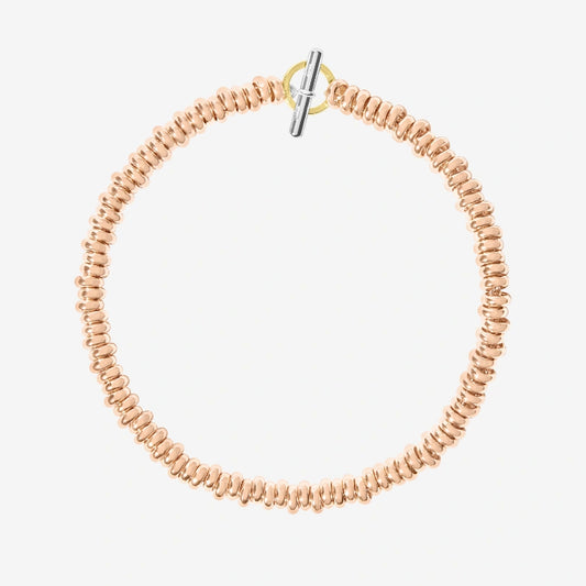 Rondelle Bracelet 9kt Rose Gold Dodo DBB9103_RONDE_R9R9A 