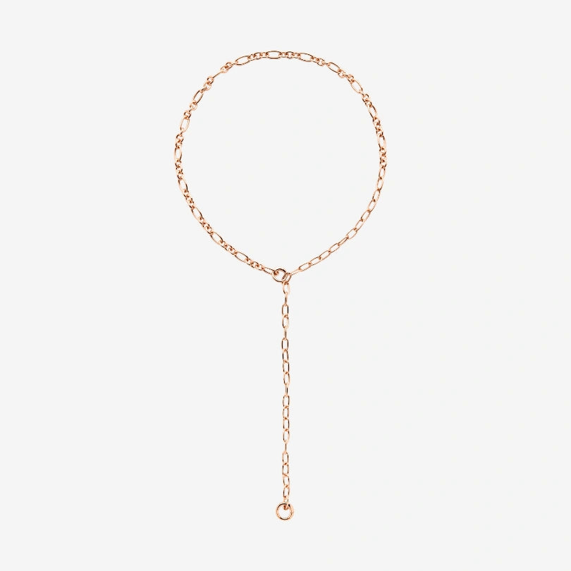 Collana Essentials Argento Dorato Oro Rosa 18 kt Dodo DCC3004_ESSEN_00RAG