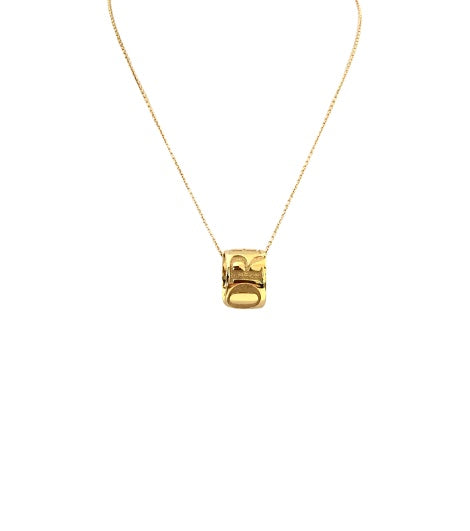 Pasquale Bruni Yellow Gold Love Necklace 13127g