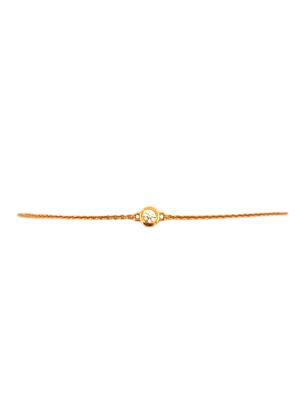 Punto Luce Bracelet in 18 Kt Rose Gold and Diamond Crivelli 370-XB1550