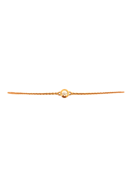 Punto Luce Bracelet in 18 Kt Rose Gold and Diamond Crivelli 370-XB1550