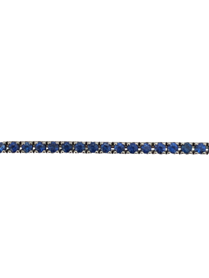 White Gold Tennis Bracelet Crivelli Sapphires 329-L1051-D