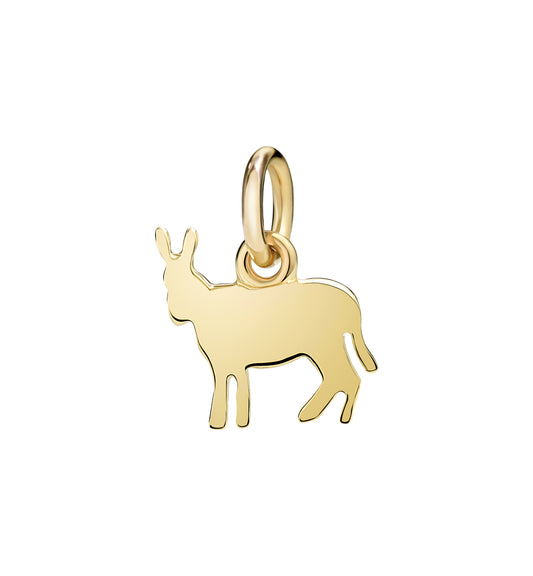 Donkey Pendant 2 Gr 18 Kt Yellow Gold Dodo D13asgog