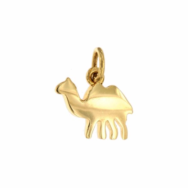 Camel Pendant 2 Gr 18 Kt Yellow Gold Dodo D2cmgog