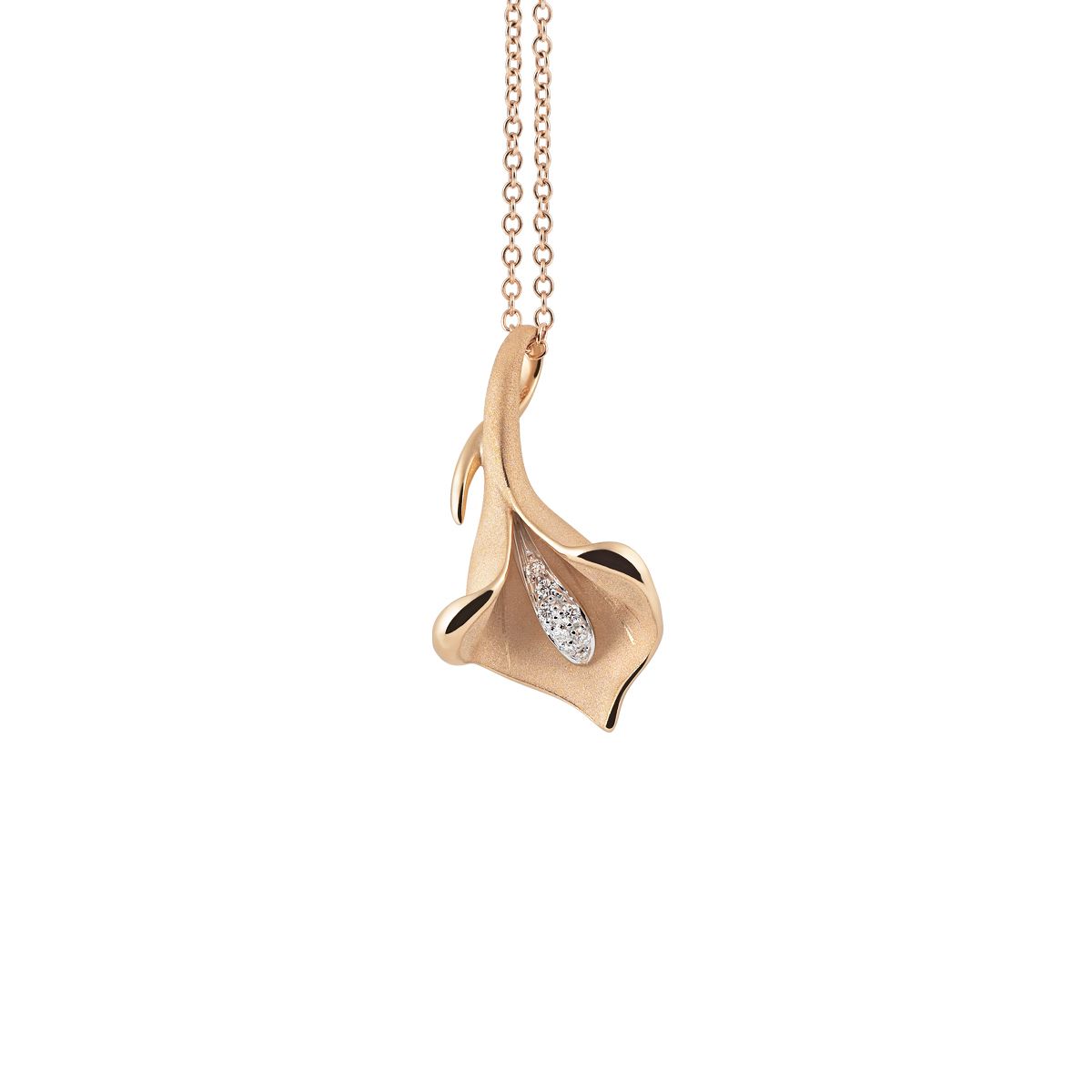 Calla Gold and Diamond Necklace Annamaria Cammilli GPE0197J