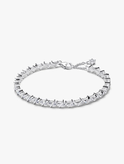 Bracciale Tennis con pietre triangolari Pandora 595069C01